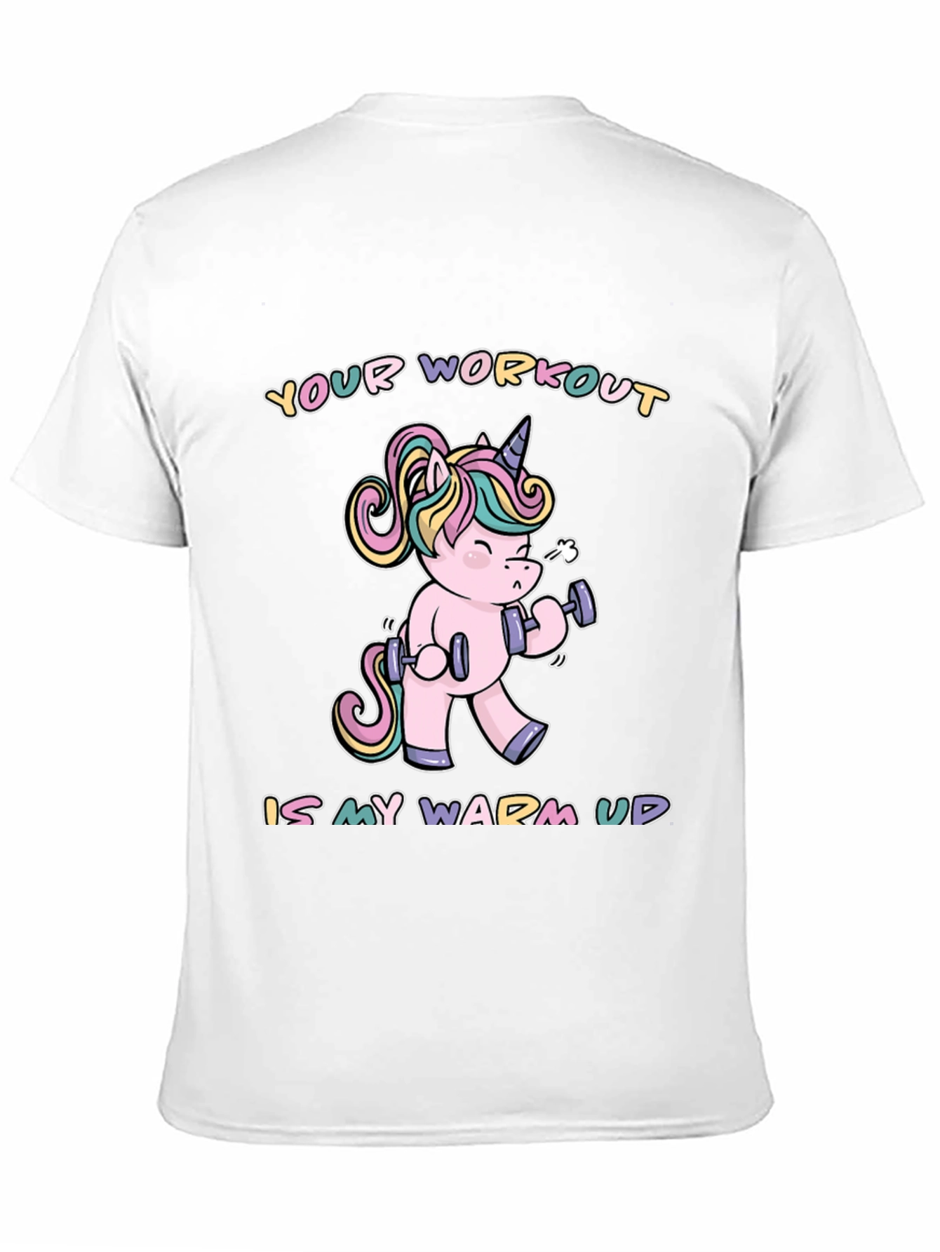 Funny Workout Unicorn T-Shirt