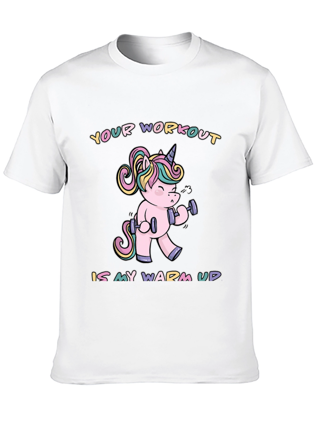 Funny Workout Unicorn T-Shirt