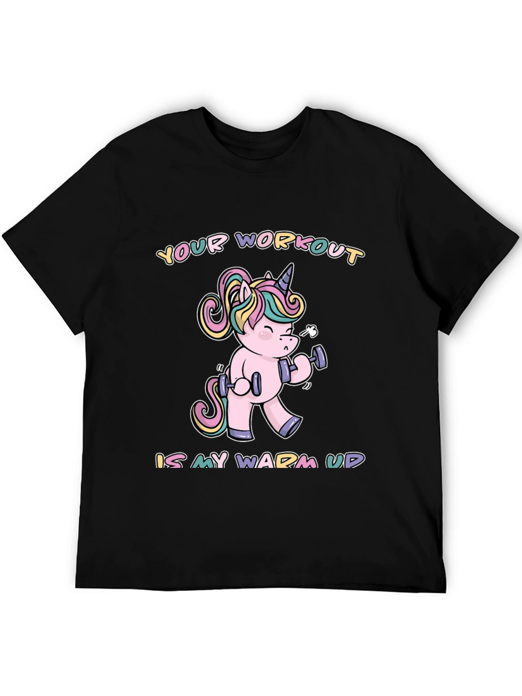 Funny Workout Unicorn T-Shirt
