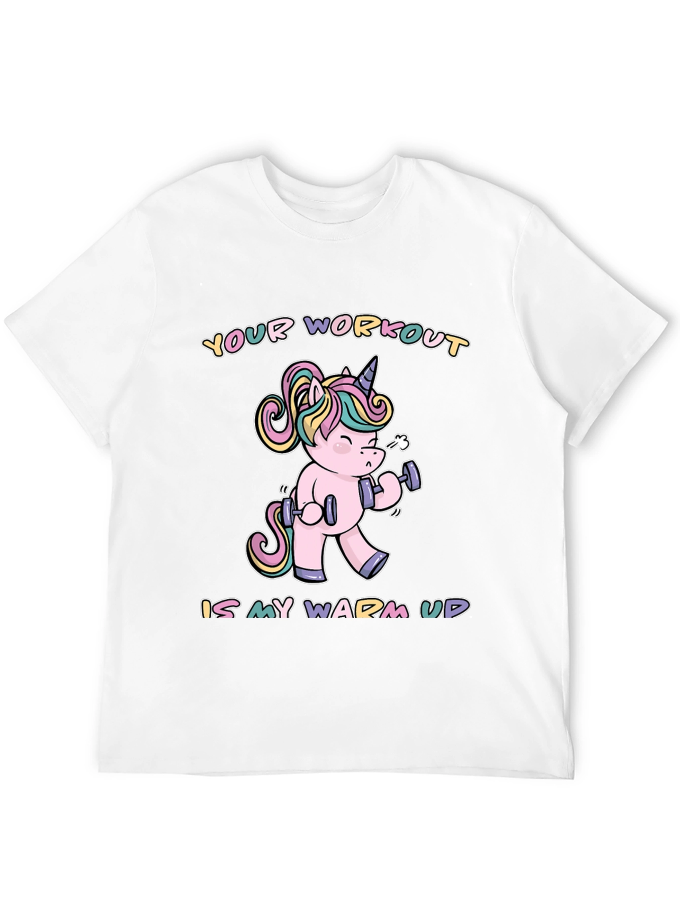 Funny Workout Unicorn T-Shirt