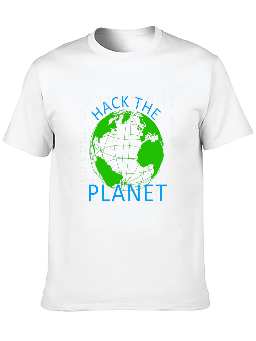Hack The Planet - Planet Software Computer Secret Essential Cotton Tee For Daily Outfits – Unisex Style