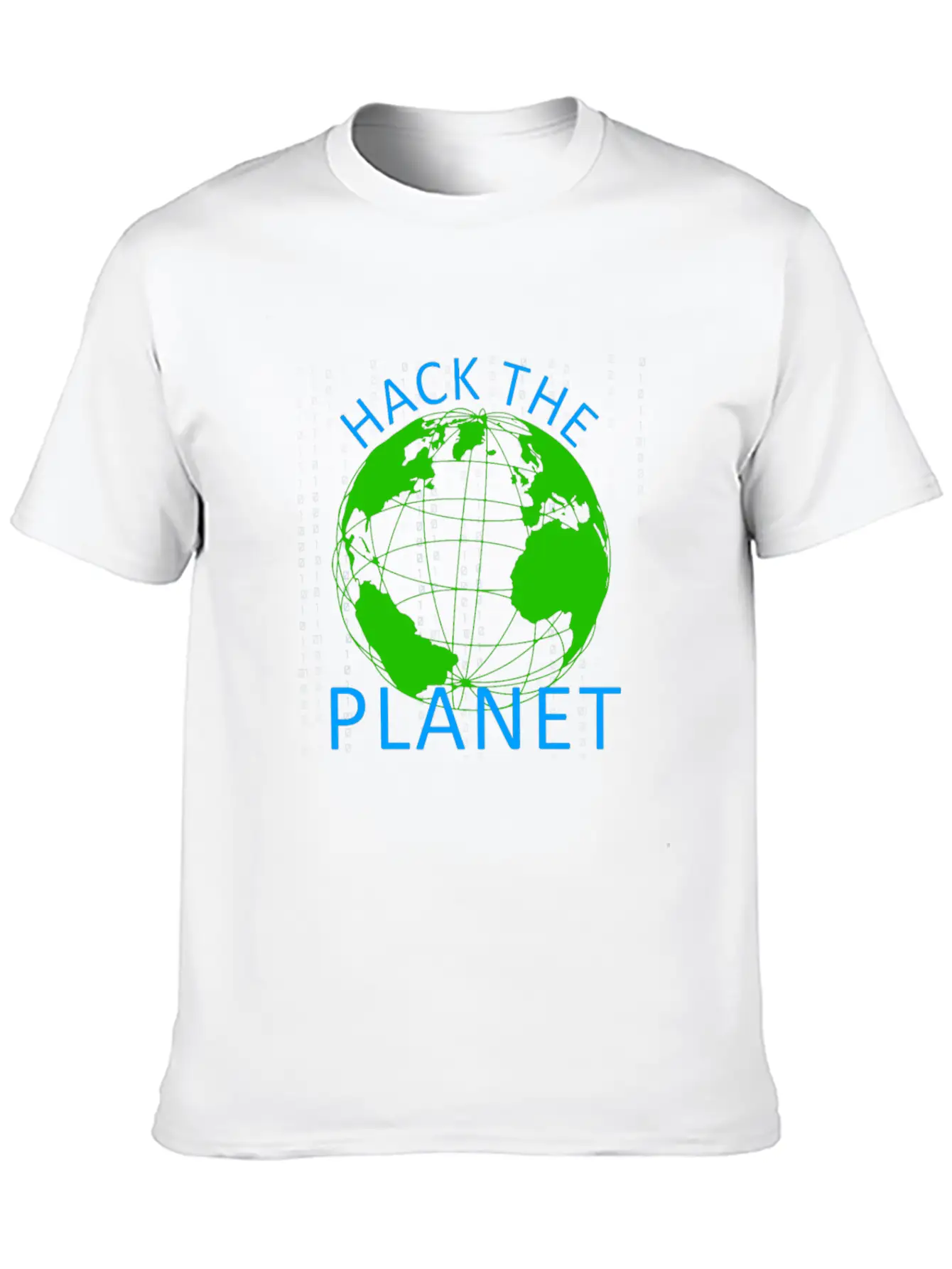 Hack The Planet - Planet Software Computer Secret Essential Cotton Tee For Daily Outfits – Unisex Style