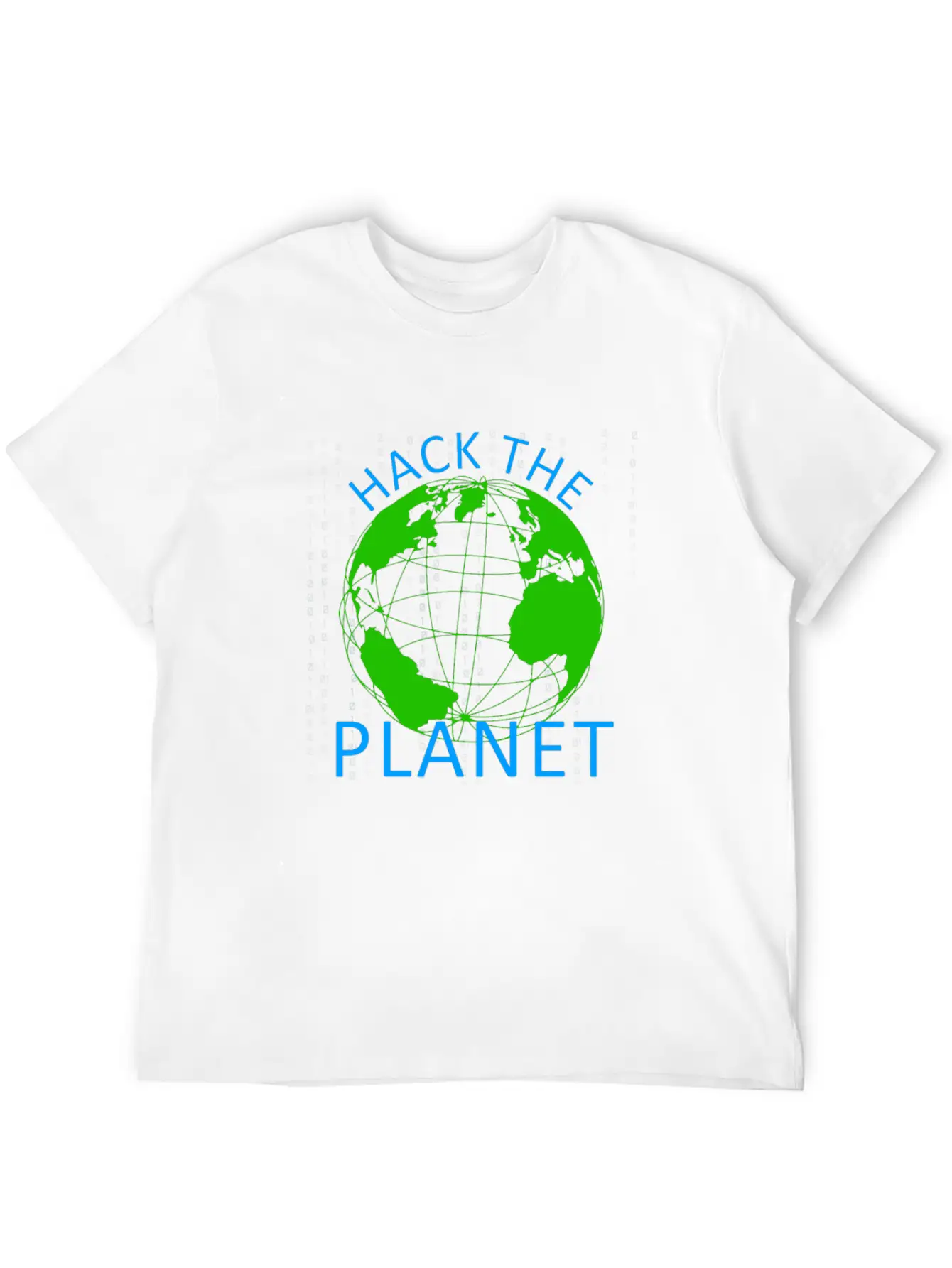Hack The Planet - Planet Software Computer Secret Essential Cotton Tee For Daily Outfits – Unisex Style
