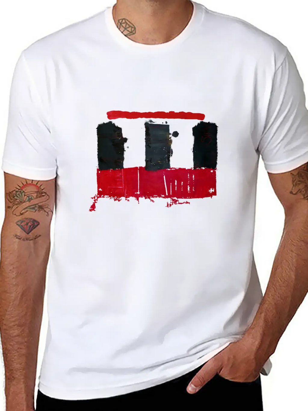 Hadrian's Gate Classic Cotton Tee – Unisex Comfort For Any Season