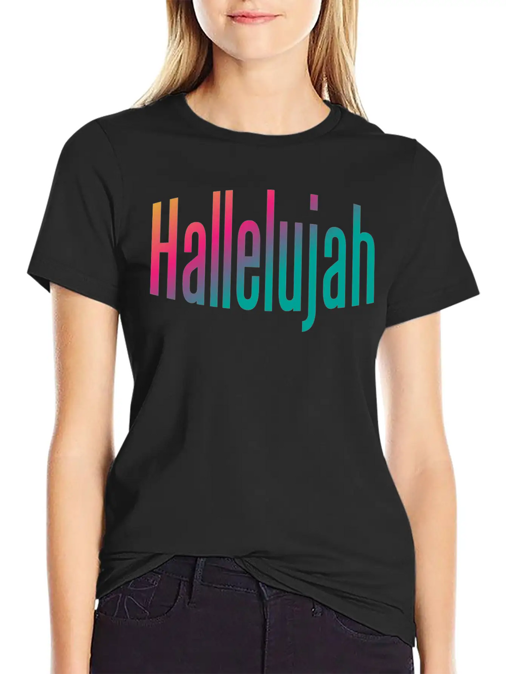 Hallelujah | Christian T Shirt Classic Cotton Tee – Unisex Comfort For Any Season