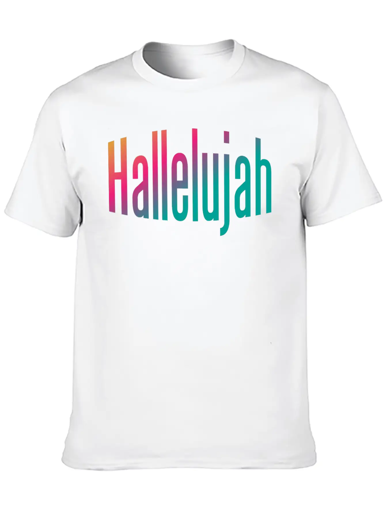 Hallelujah | Christian T Shirt Classic Cotton Tee – Unisex Comfort For Any Season