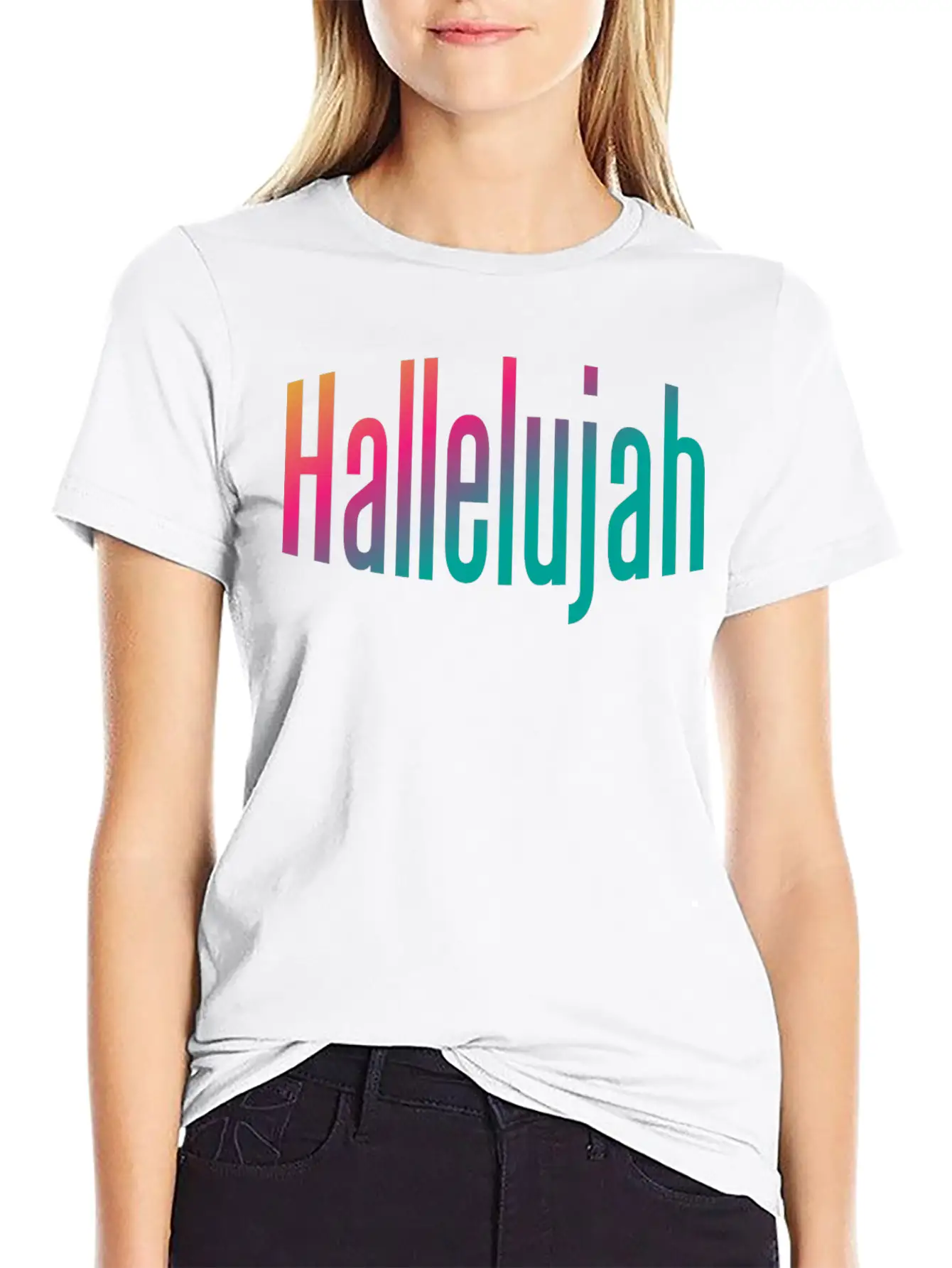 Hallelujah | Christian T Shirt Classic Cotton Tee – Unisex Comfort For Any Season