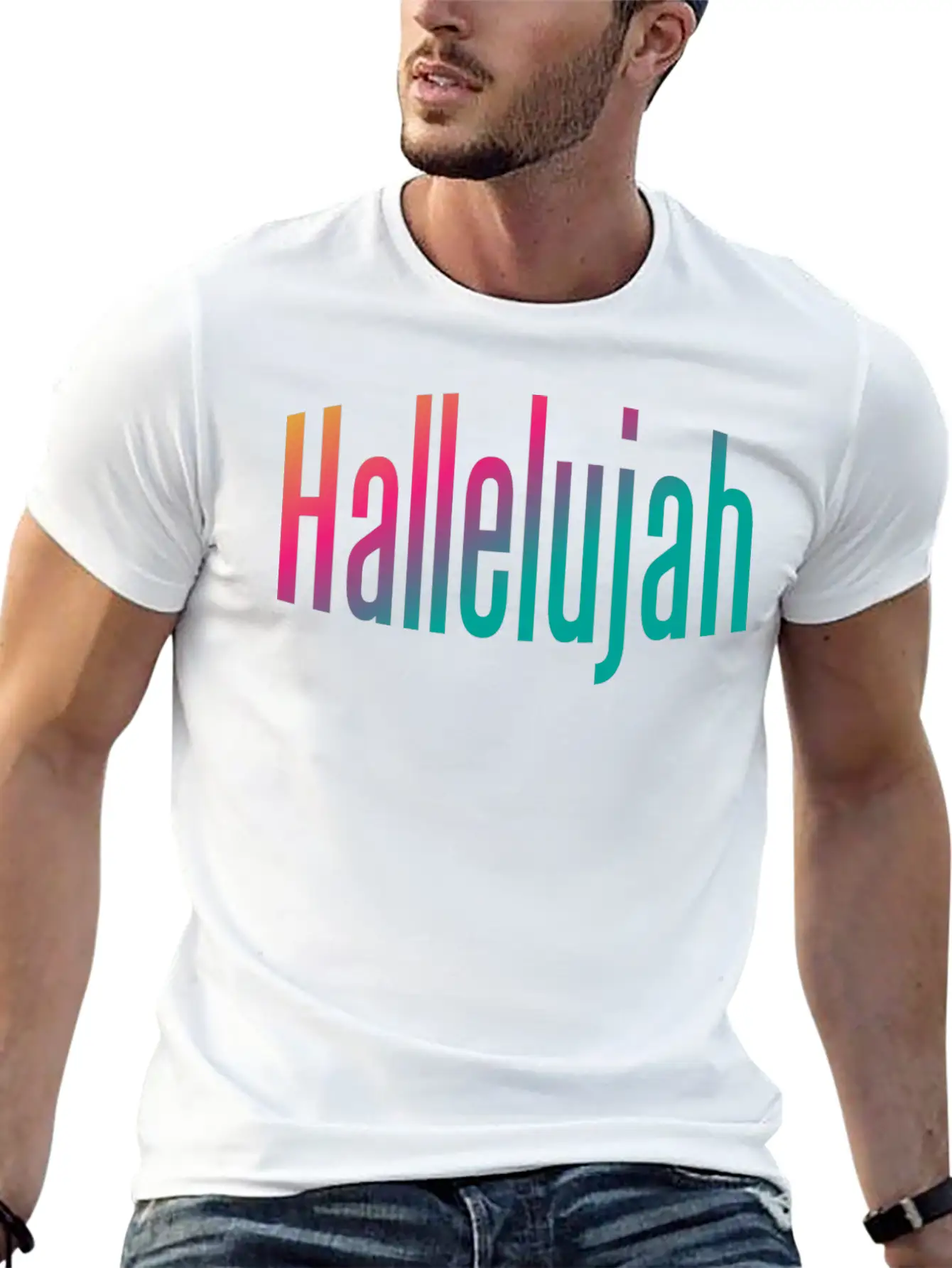 Hallelujah | Christian T Shirt Classic Cotton Tee – Unisex Comfort For Any Season
