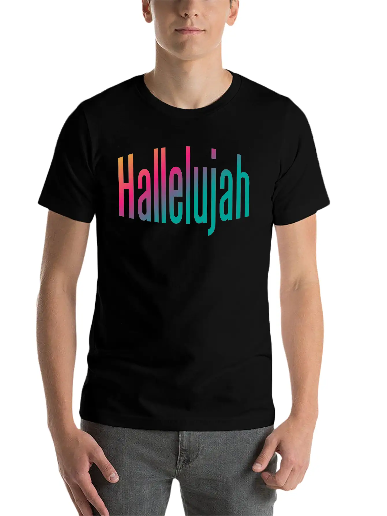 Hallelujah | Christian T Shirt Classic Cotton Tee – Unisex Comfort For Any Season