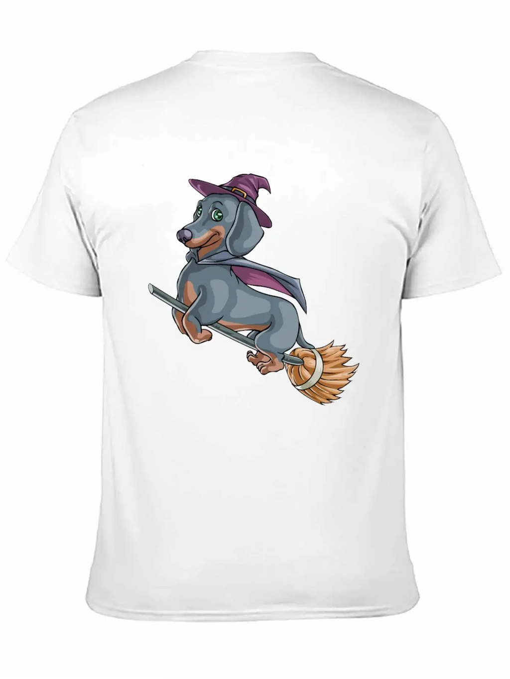 Halloween Halloweiner Dog Witch Timeless Short Sleeve Tee – Comfy And Minimalist Design