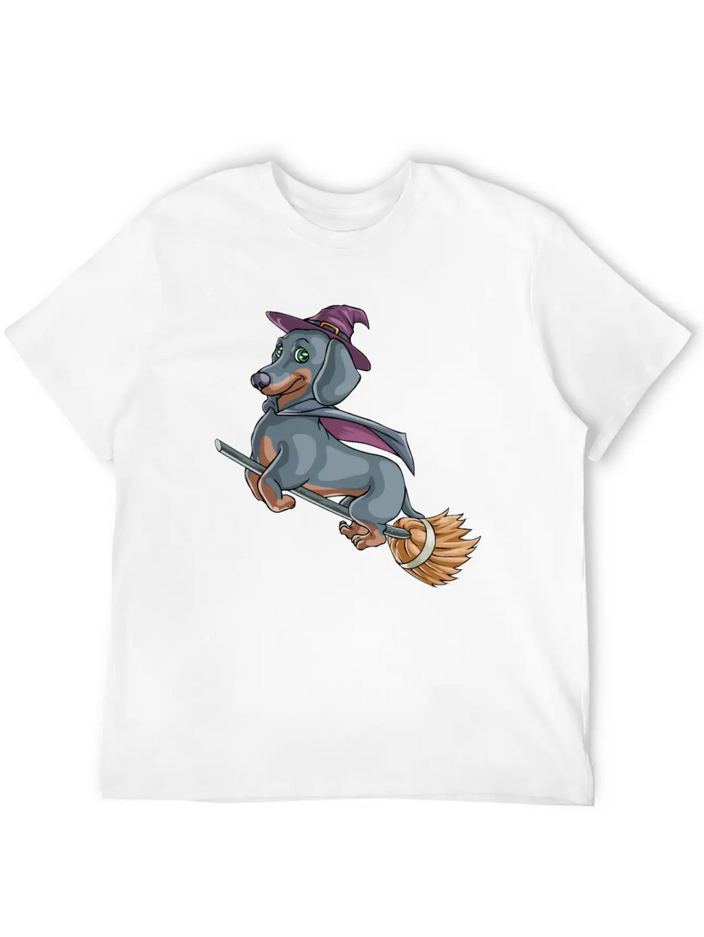 Halloween Halloweiner Dog Witch Timeless Short Sleeve Tee – Comfy And Minimalist Design