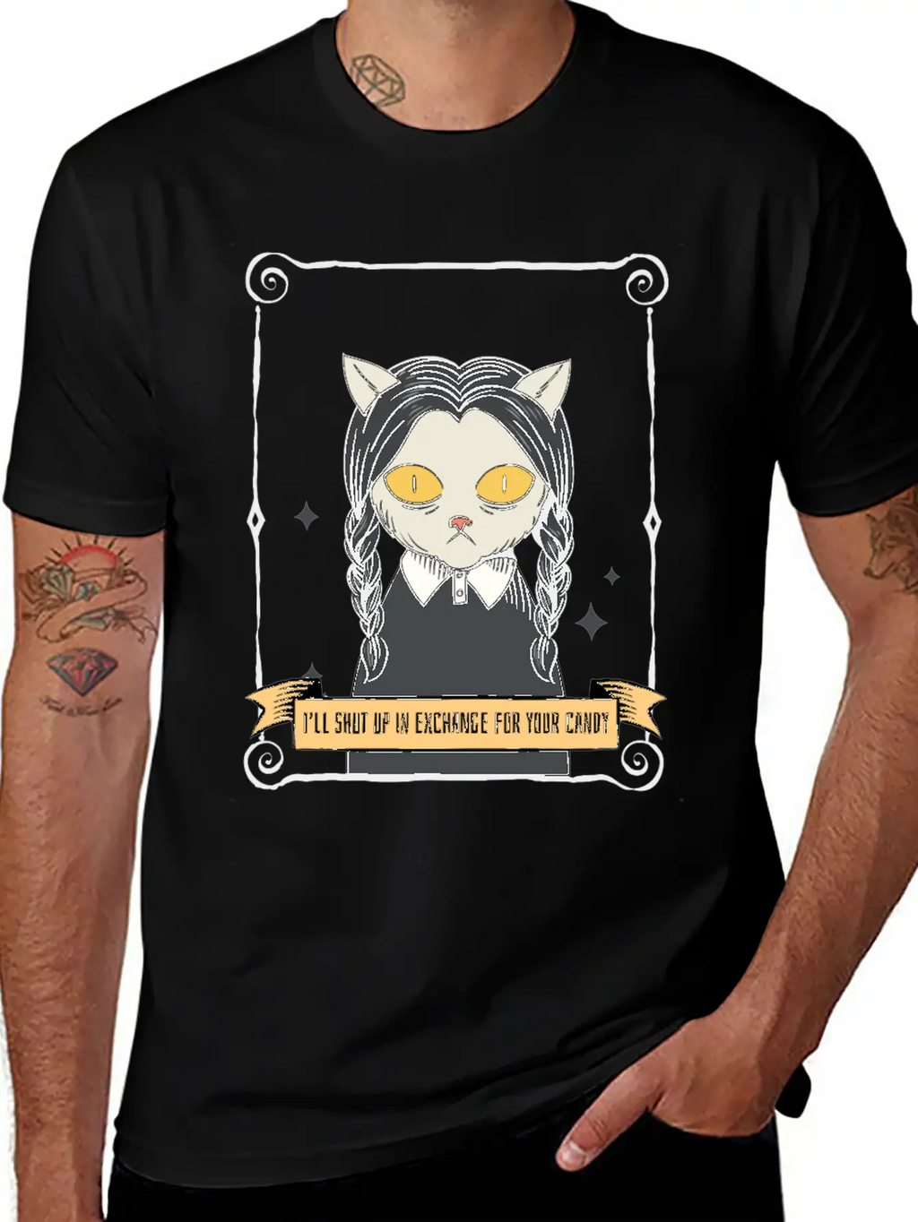 Halloween I Ll Shut Up In Exchange For Your Candy Stylish Everyday T-Shirt – Unisex Basic Cotton Tee