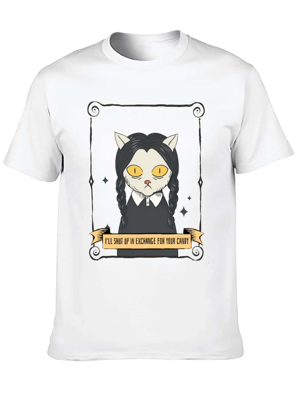 Halloween I Ll Shut Up In Exchange For Your Candy Stylish Everyday T-Shirt – Unisex Basic Cotton Tee
