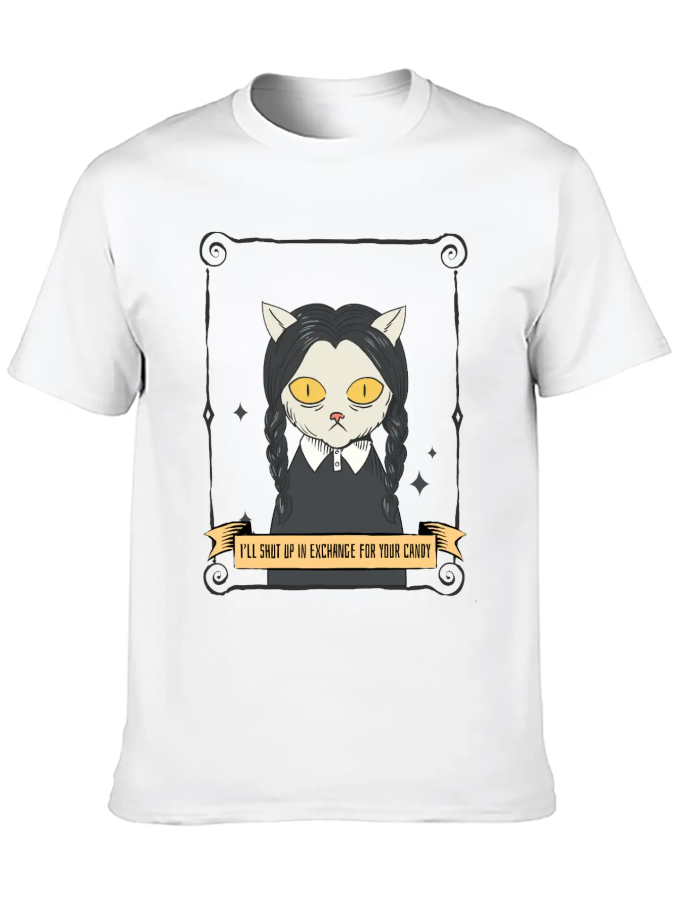 Halloween I Ll Shut Up In Exchange For Your Candy Stylish Everyday T-Shirt – Unisex Basic Cotton Tee