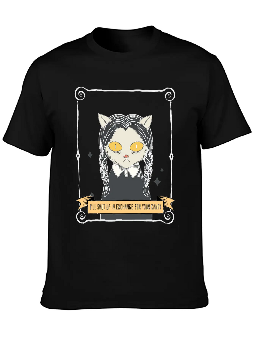 Halloween I Ll Shut Up In Exchange For Your Candy Stylish Everyday T-Shirt – Unisex Basic Cotton Tee