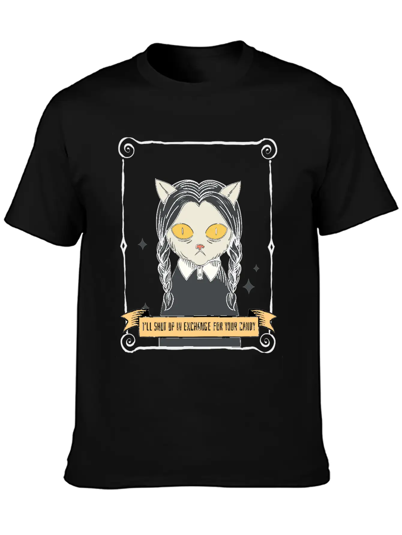 Halloween I Ll Shut Up In Exchange For Your Candy Stylish Everyday T-Shirt – Unisex Basic Cotton Tee