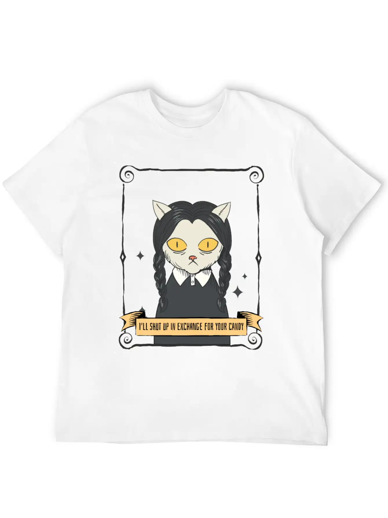 Halloween I Ll Shut Up In Exchange For Your Candy Stylish Everyday T-Shirt – Unisex Basic Cotton Tee
