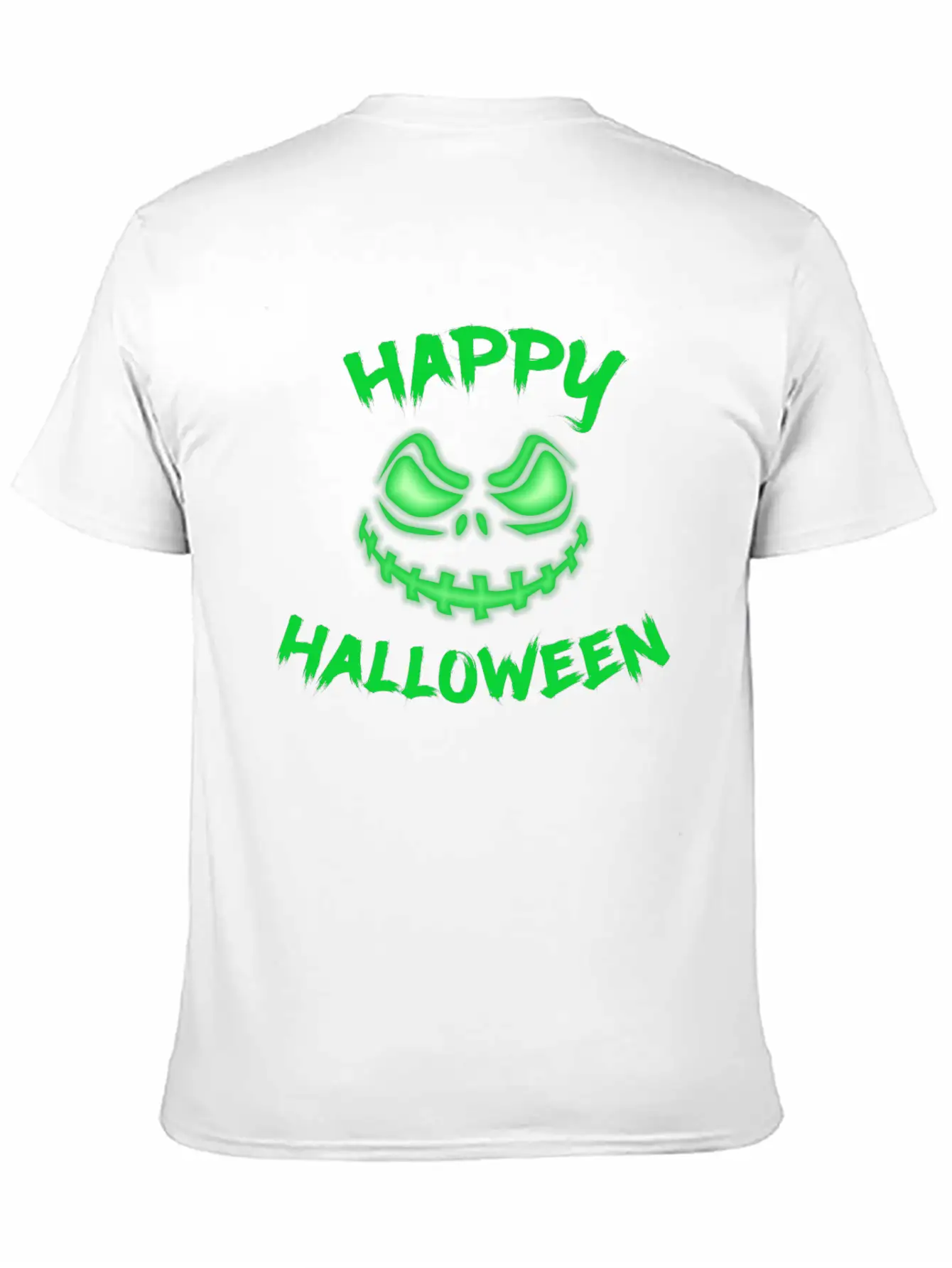 Halloween Pumpkin Face Fear Classic Cotton Tee – Unisex Comfort For Any Season