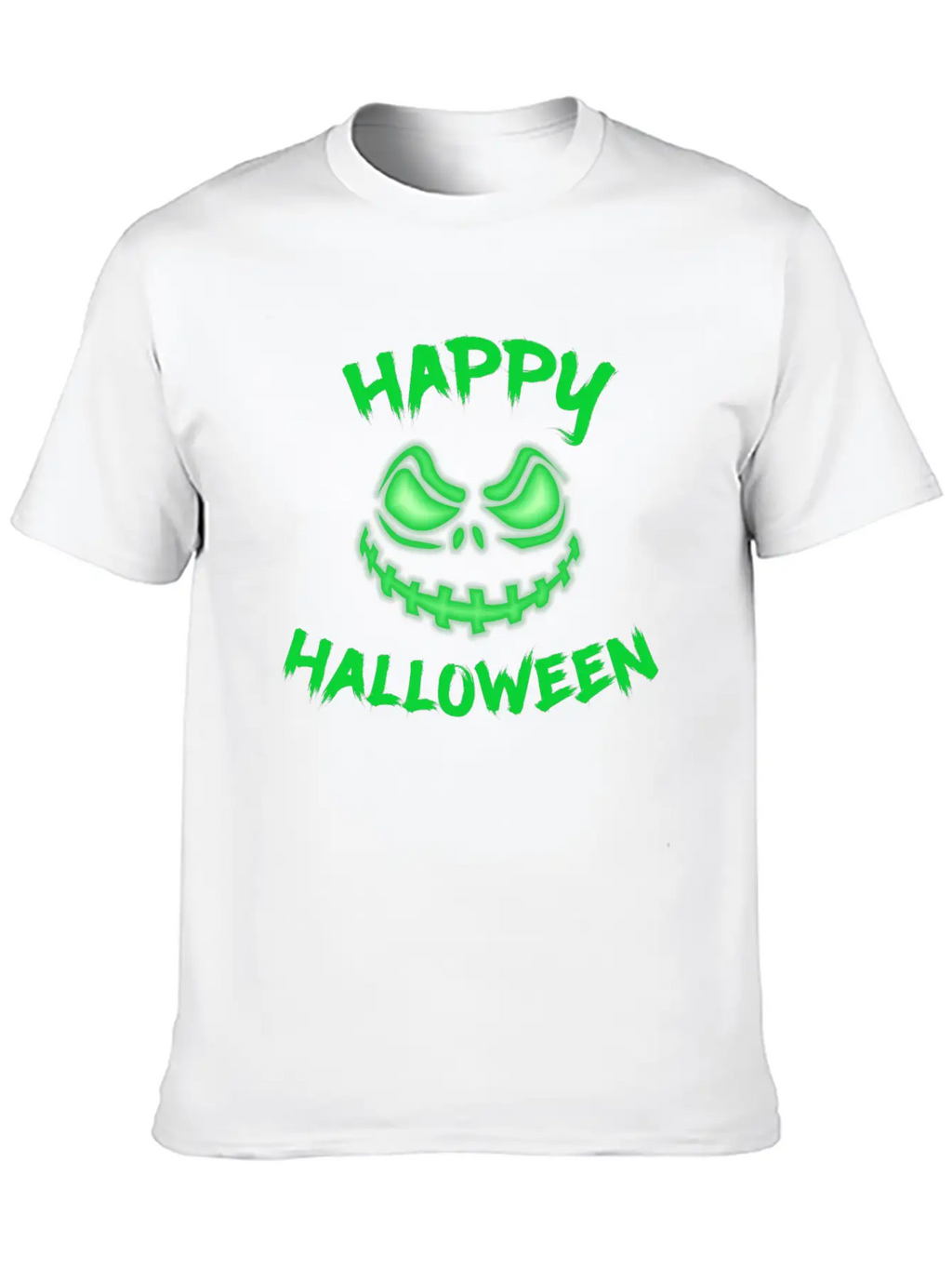 Halloween Pumpkin Face Fear Classic Cotton Tee – Unisex Comfort For Any Season