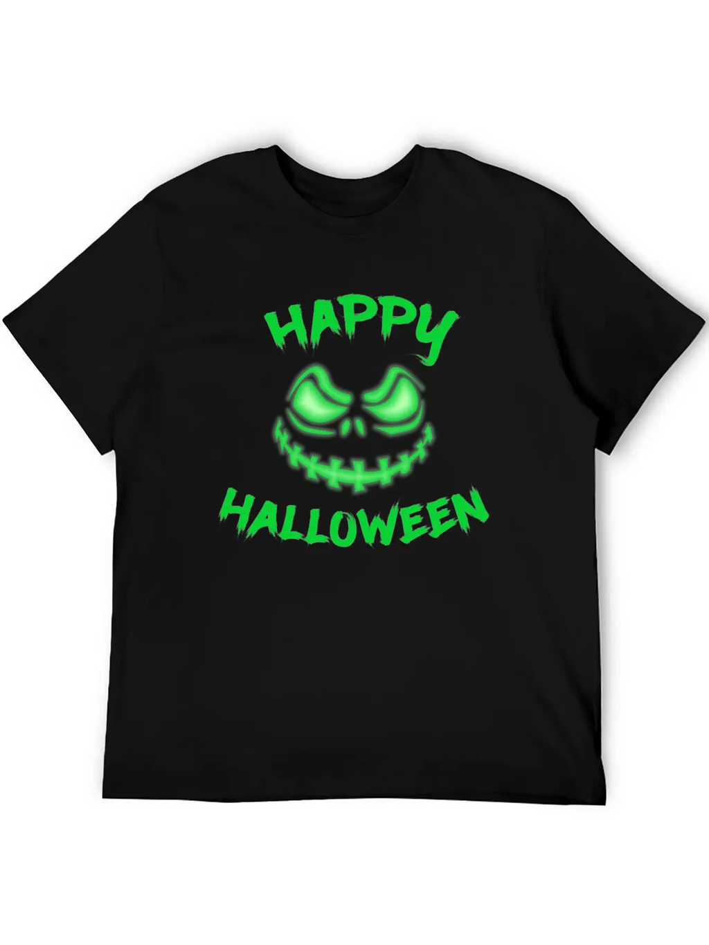 Halloween Pumpkin Face Fear Classic Cotton Tee – Unisex Comfort For Any Season