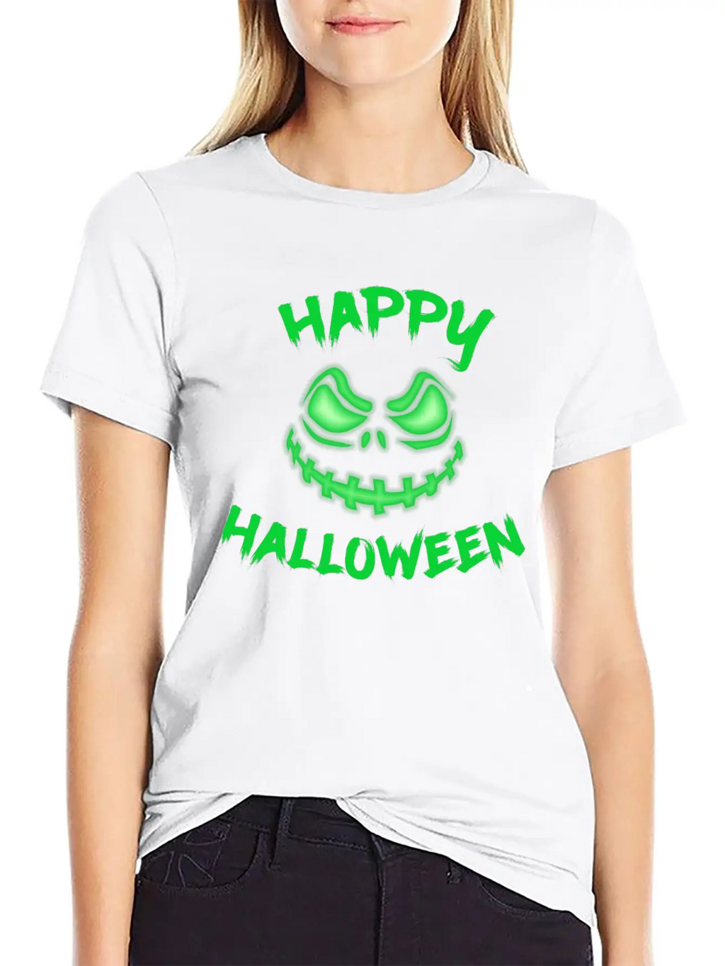 Halloween Pumpkin Face Fear Classic Cotton Tee – Unisex Comfort For Any Season