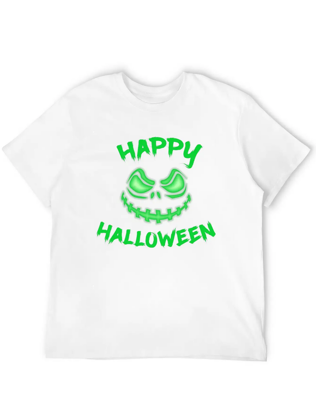 Halloween Pumpkin Face Fear Classic Cotton Tee – Unisex Comfort For Any Season