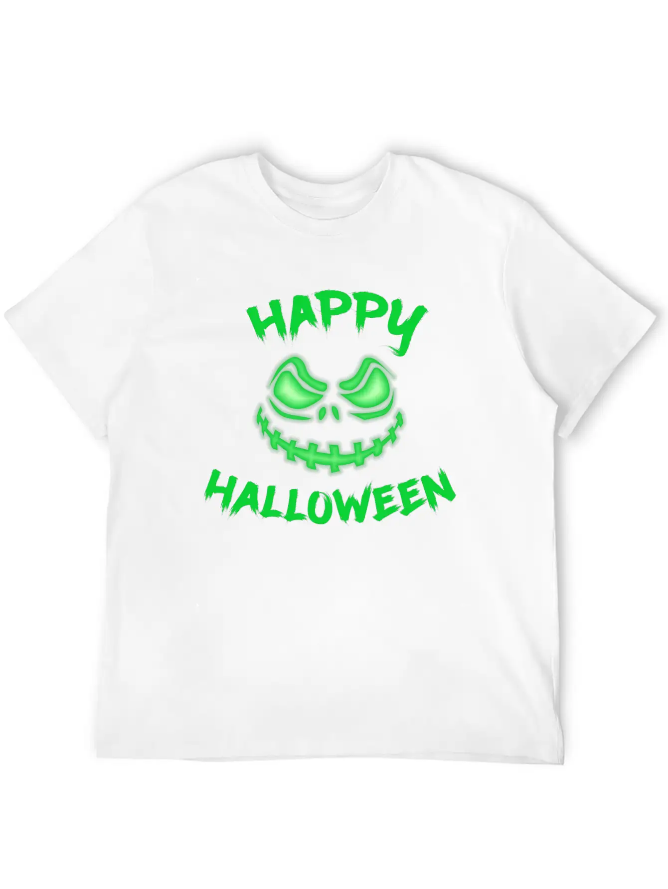Halloween Pumpkin Face Fear Classic Cotton Tee – Unisex Comfort For Any Season