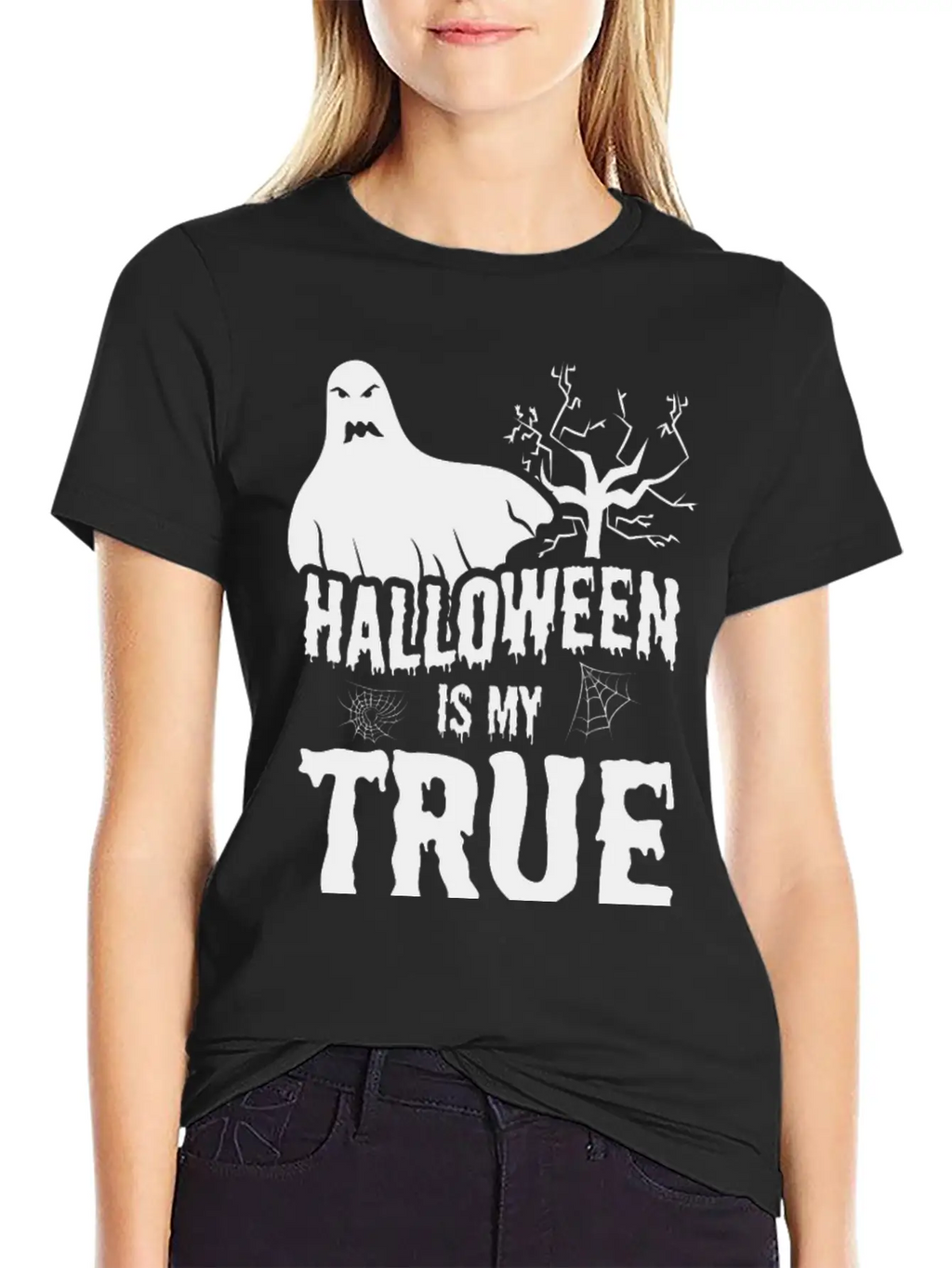 Halloween Spirit Dear Costume Party Classic Cotton Tee – Unisex Comfort For Any Season