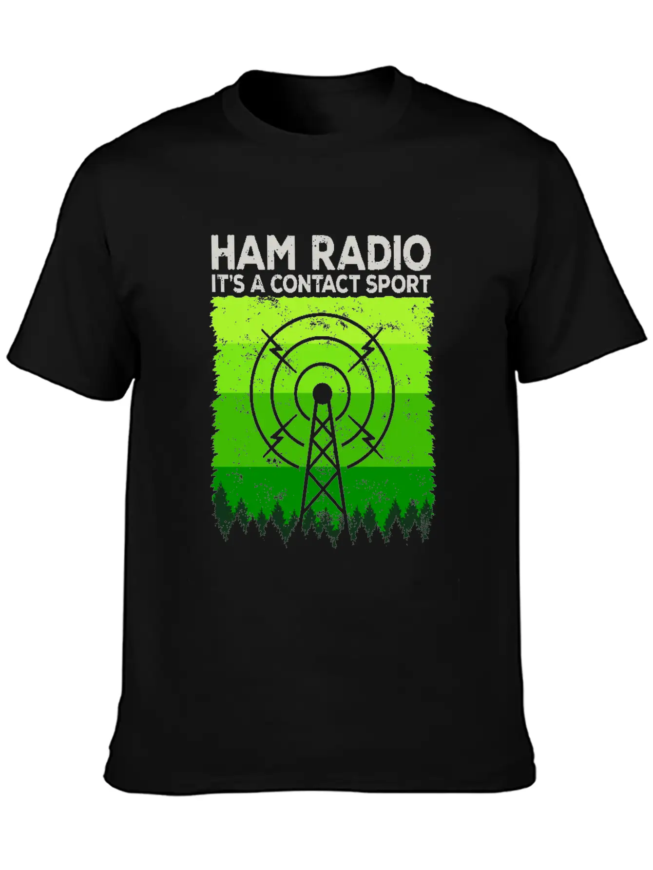 Ham Radio | It's A Contact Sport Amateur Radio Unisex Casual T-Shirt – Clean Design For Daily Comfort