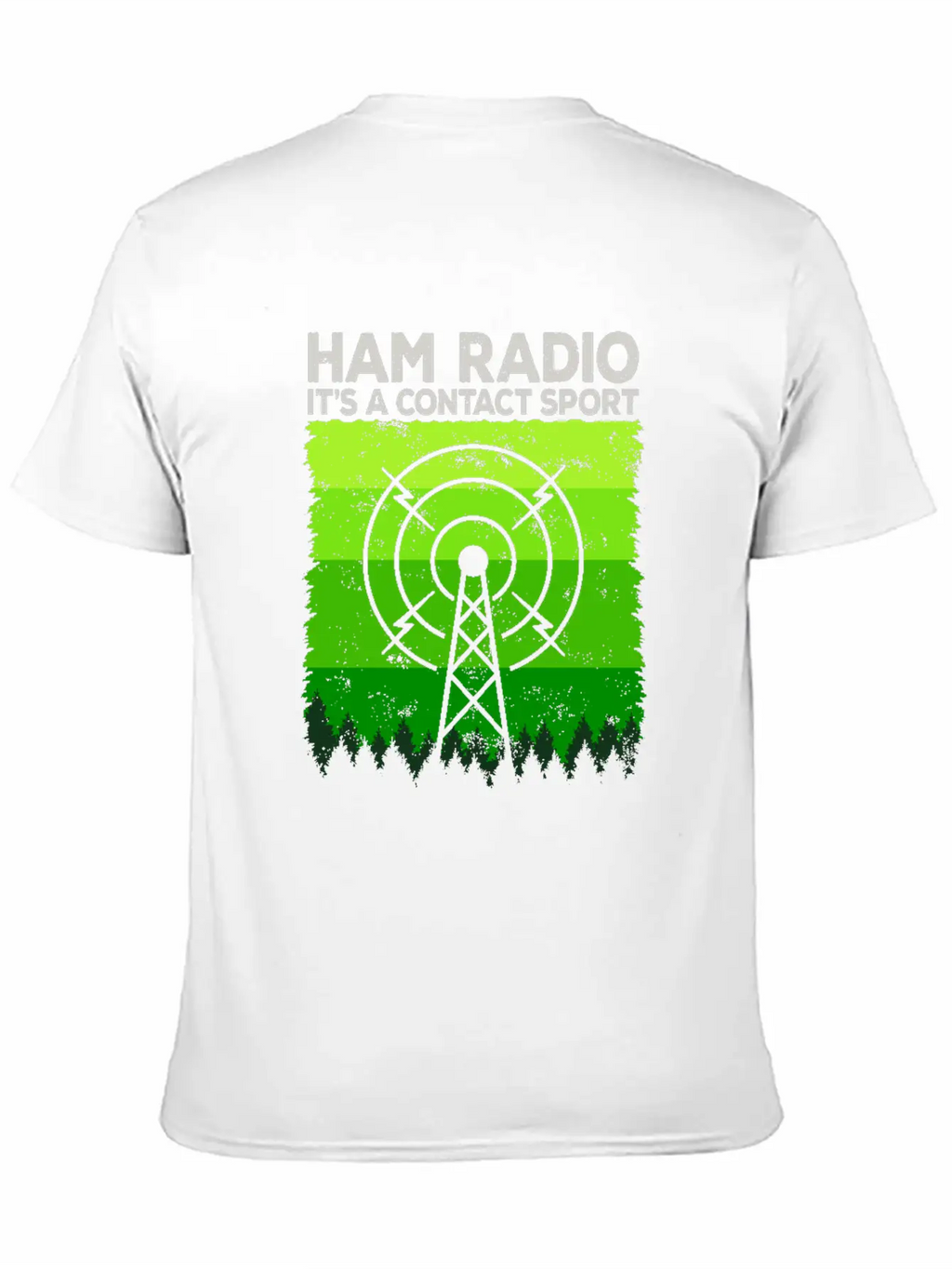 Ham Radio | It's A Contact Sport Amateur Radio Unisex Casual T-Shirt – Clean Design For Daily Comfort