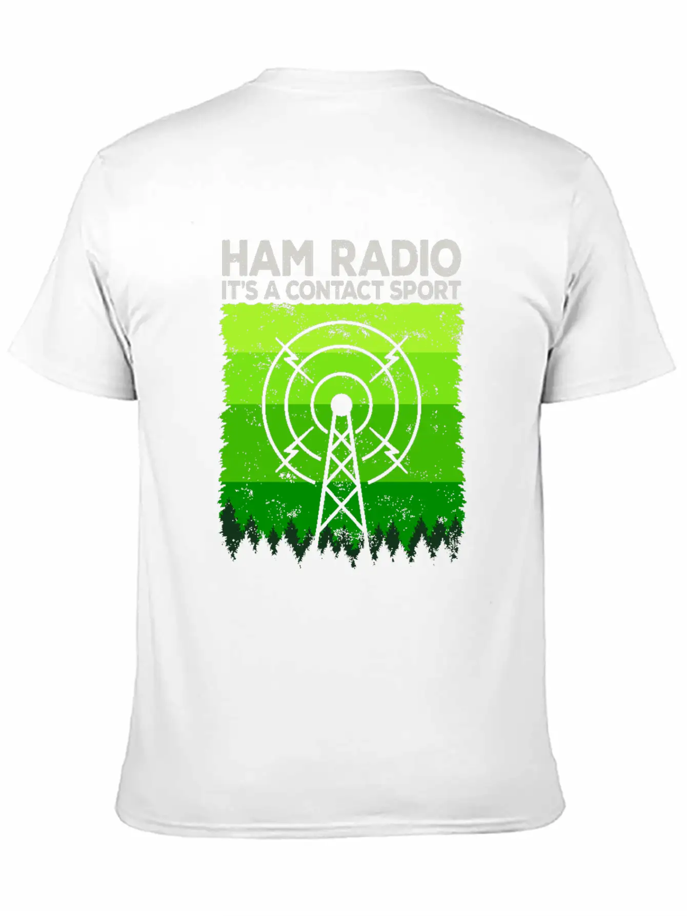 Ham Radio | It's A Contact Sport Amateur Radio Unisex Casual T-Shirt – Clean Design For Daily Comfort