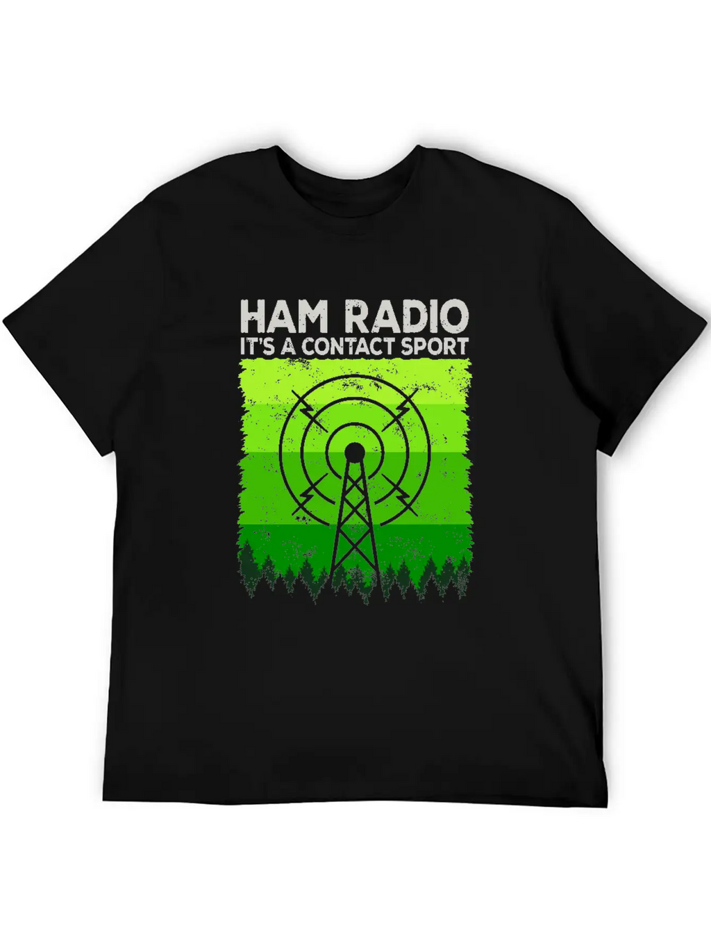 Ham Radio | It's A Contact Sport Amateur Radio Unisex Casual T-Shirt – Clean Design For Daily Comfort