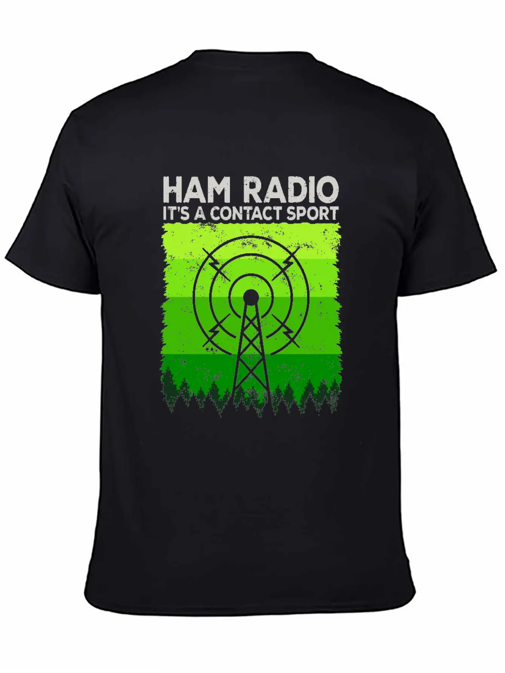 Ham Radio | It's A Contact Sport Amateur Radio Unisex Casual T-Shirt – Clean Design For Daily Comfort