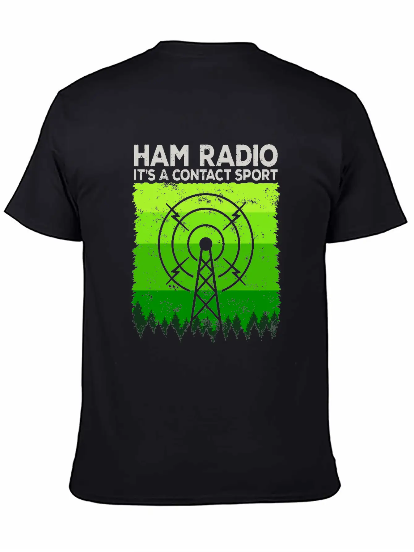 Ham Radio | It's A Contact Sport Amateur Radio Unisex Casual T-Shirt – Clean Design For Daily Comfort
