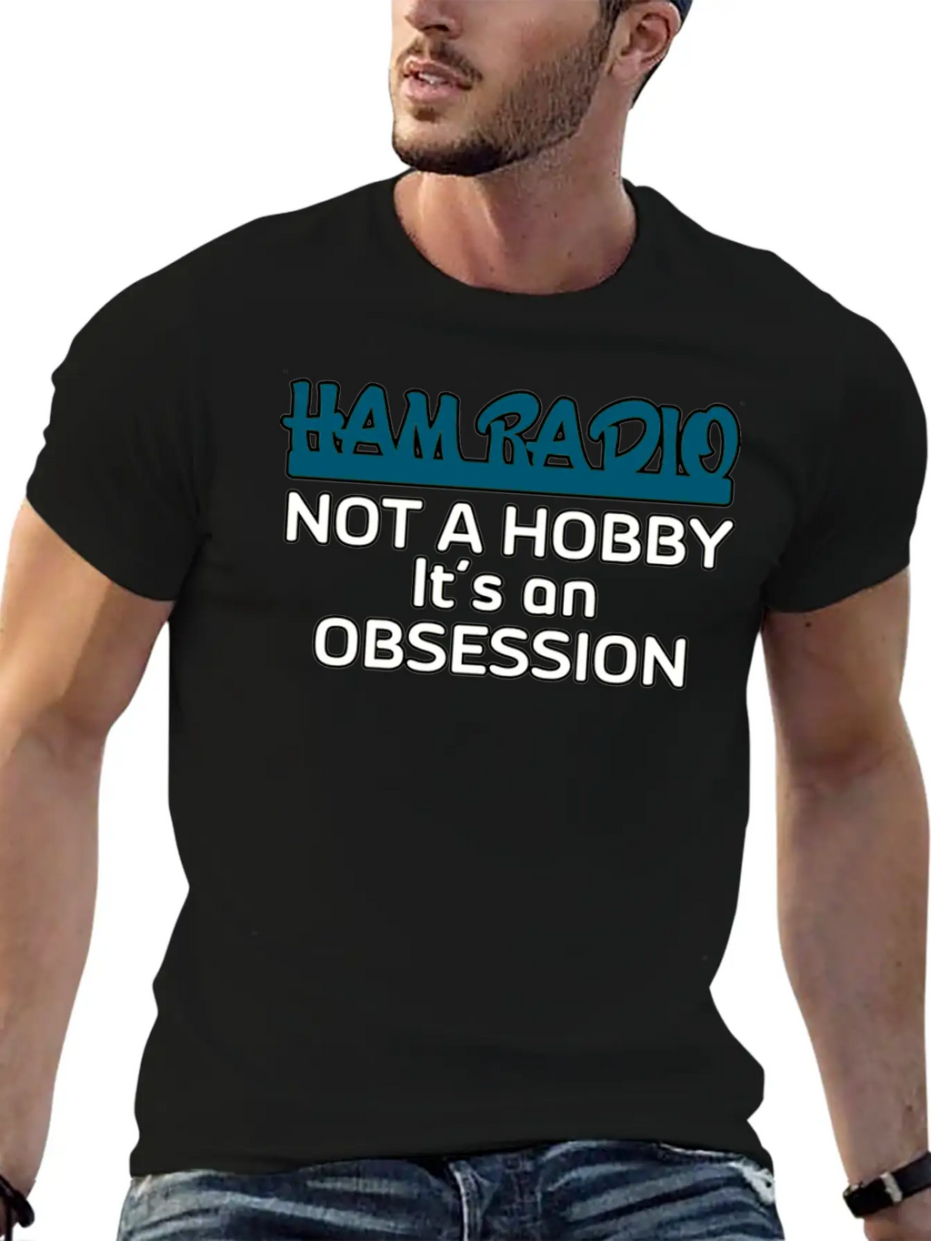 Ham Radio Not A Hobby Unisex Casual T-Shirt – Clean Design For Daily Comfort