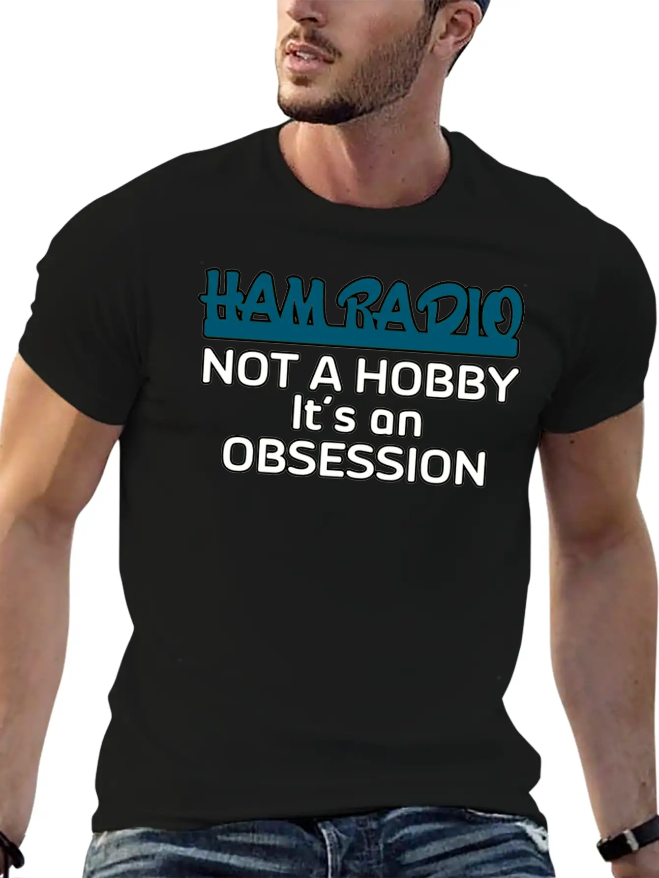 Ham Radio Not A Hobby Unisex Casual T-Shirt – Clean Design For Daily Comfort