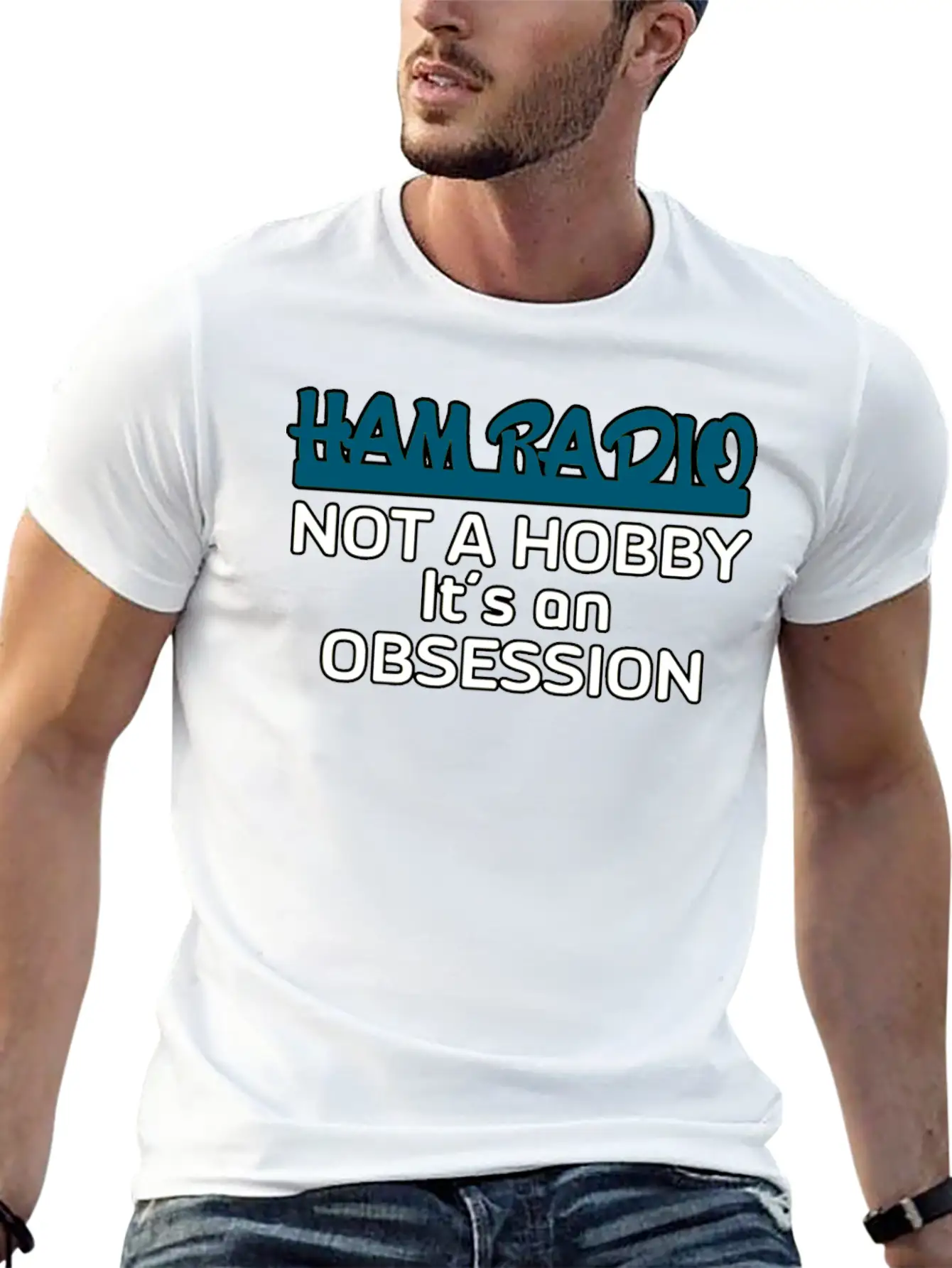 Ham Radio Not A Hobby Unisex Casual T-Shirt – Clean Design For Daily Comfort
