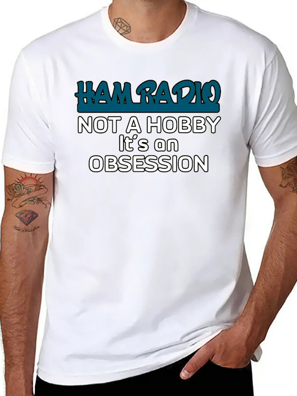 Ham Radio Not A Hobby Unisex Casual T-Shirt – Clean Design For Daily Comfort