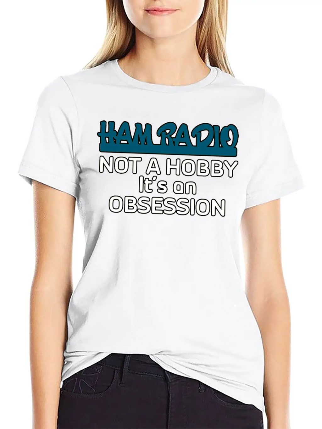 Ham Radio Not A Hobby Unisex Casual T-Shirt – Clean Design For Daily Comfort