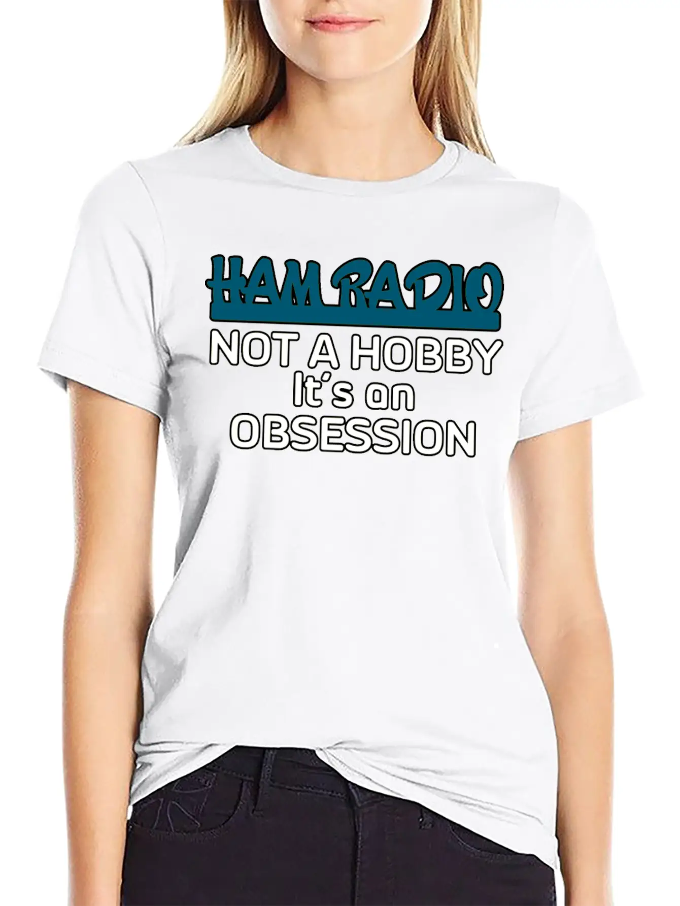 Ham Radio Not A Hobby Unisex Casual T-Shirt – Clean Design For Daily Comfort