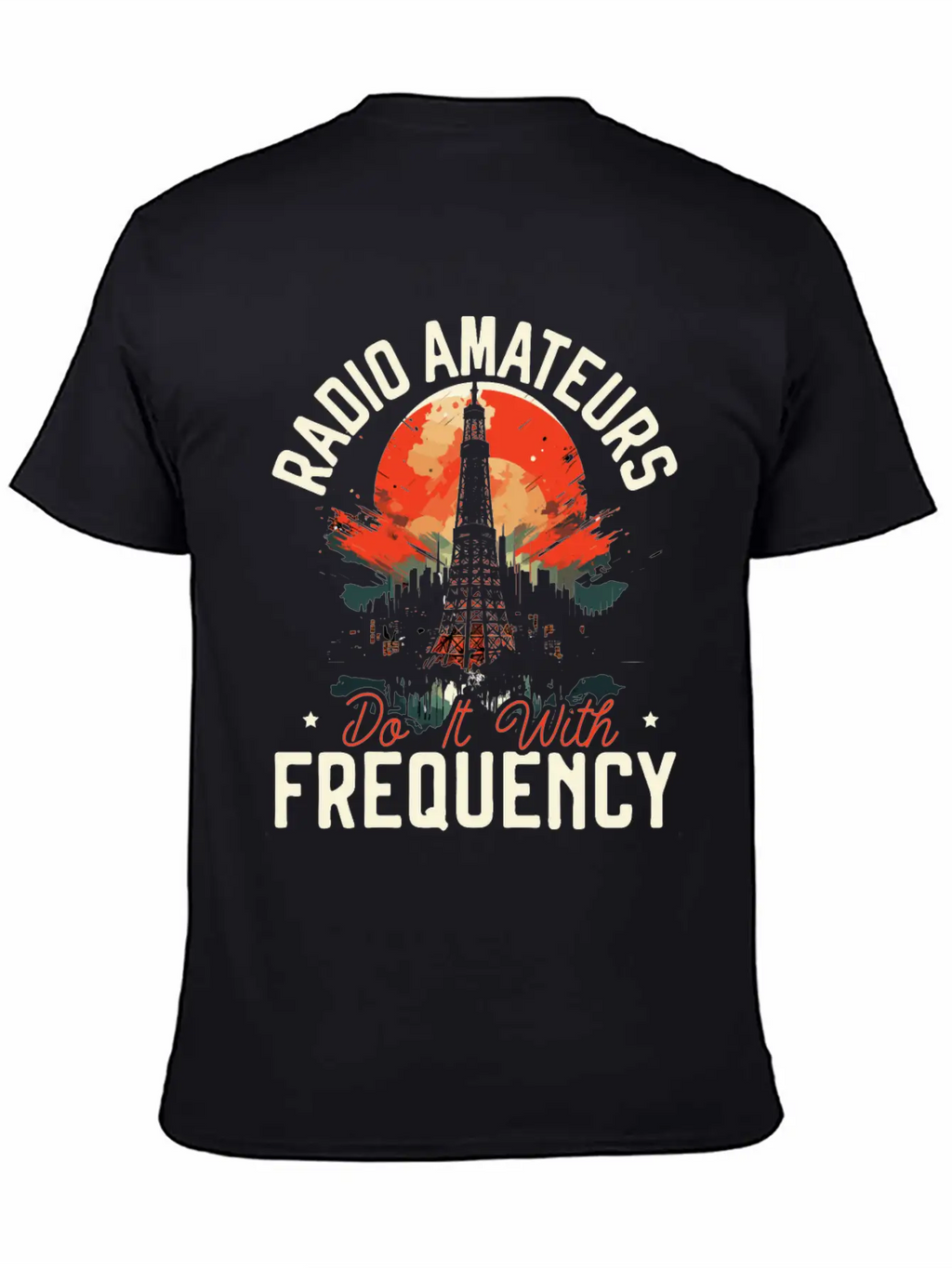 Ham Radio Operator Morse Code Radioactivity Basic Graphic T-Shirt – Daily Comfort In Soft Cotton