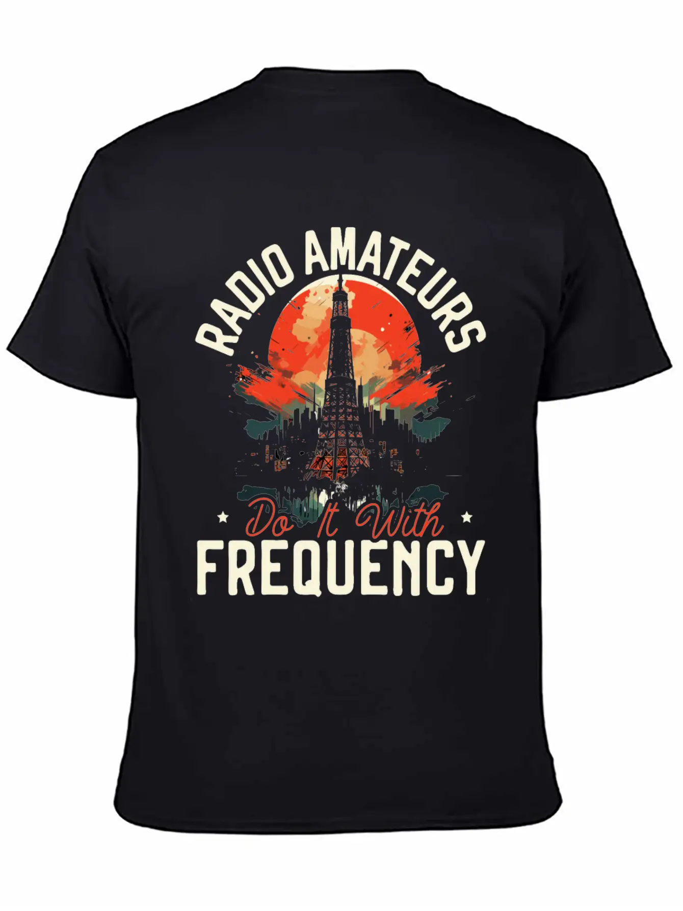 Ham Radio Operator Morse Code Radioactivity Basic Graphic T-Shirt – Daily Comfort In Soft Cotton