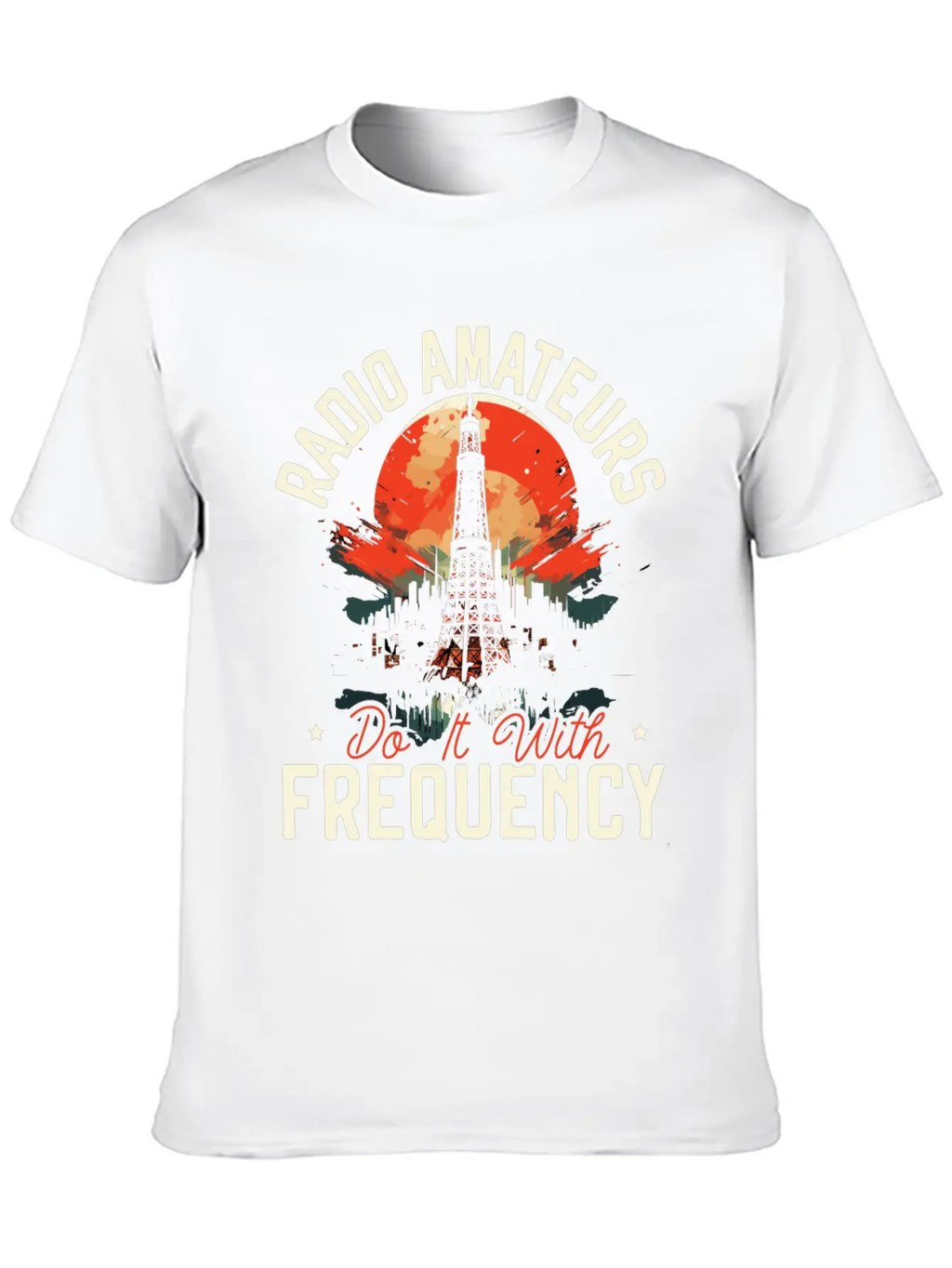 Ham Radio Operator Morse Code Radioactivity Basic Graphic T-Shirt – Daily Comfort In Soft Cotton