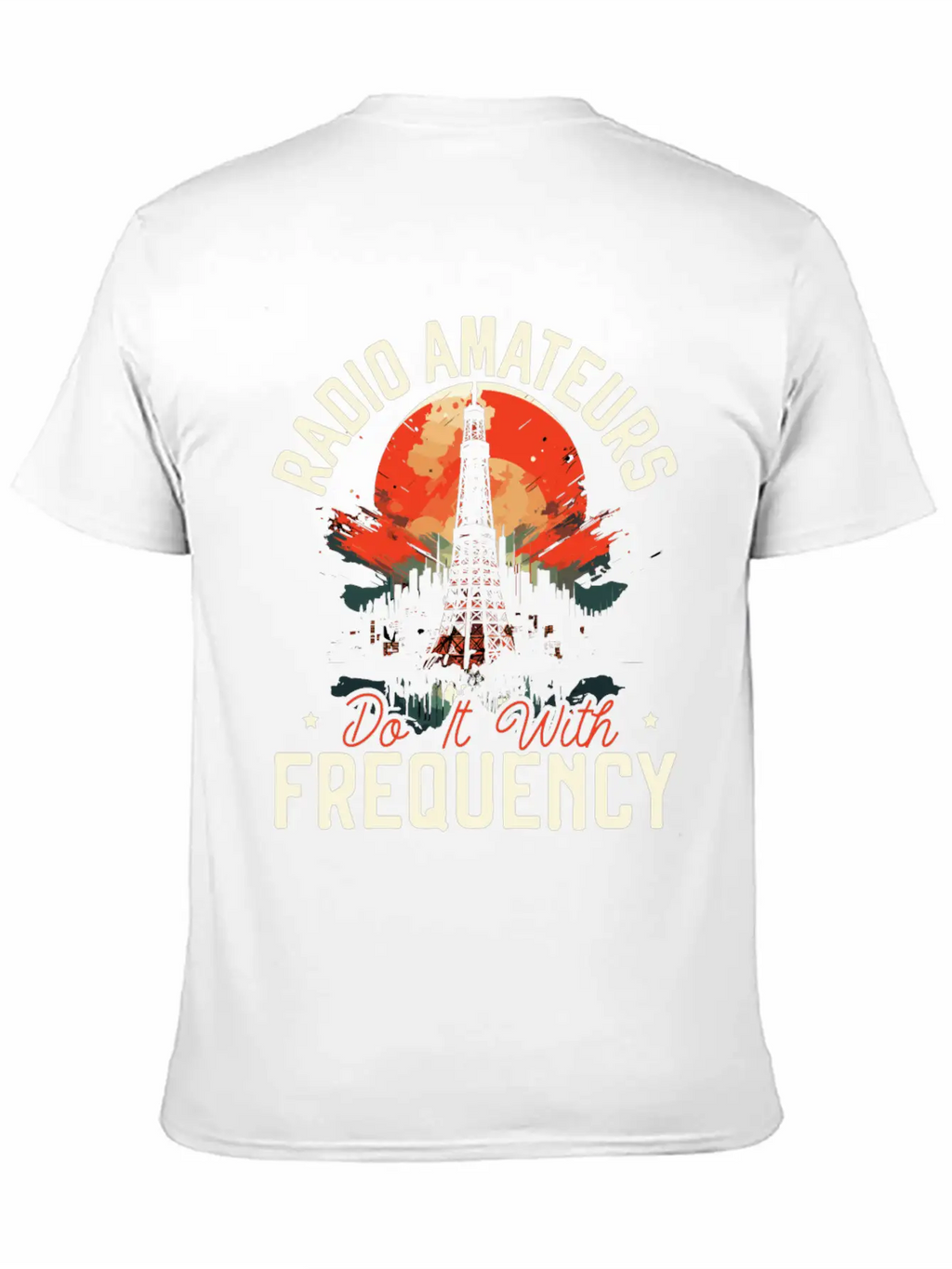 Ham Radio Operator Morse Code Radioactivity Basic Graphic T-Shirt – Daily Comfort In Soft Cotton