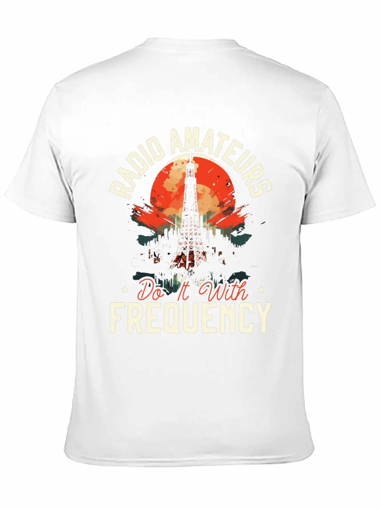 Ham Radio Operator Morse Code Radioactivity Basic Graphic T-Shirt – Daily Comfort In Soft Cotton