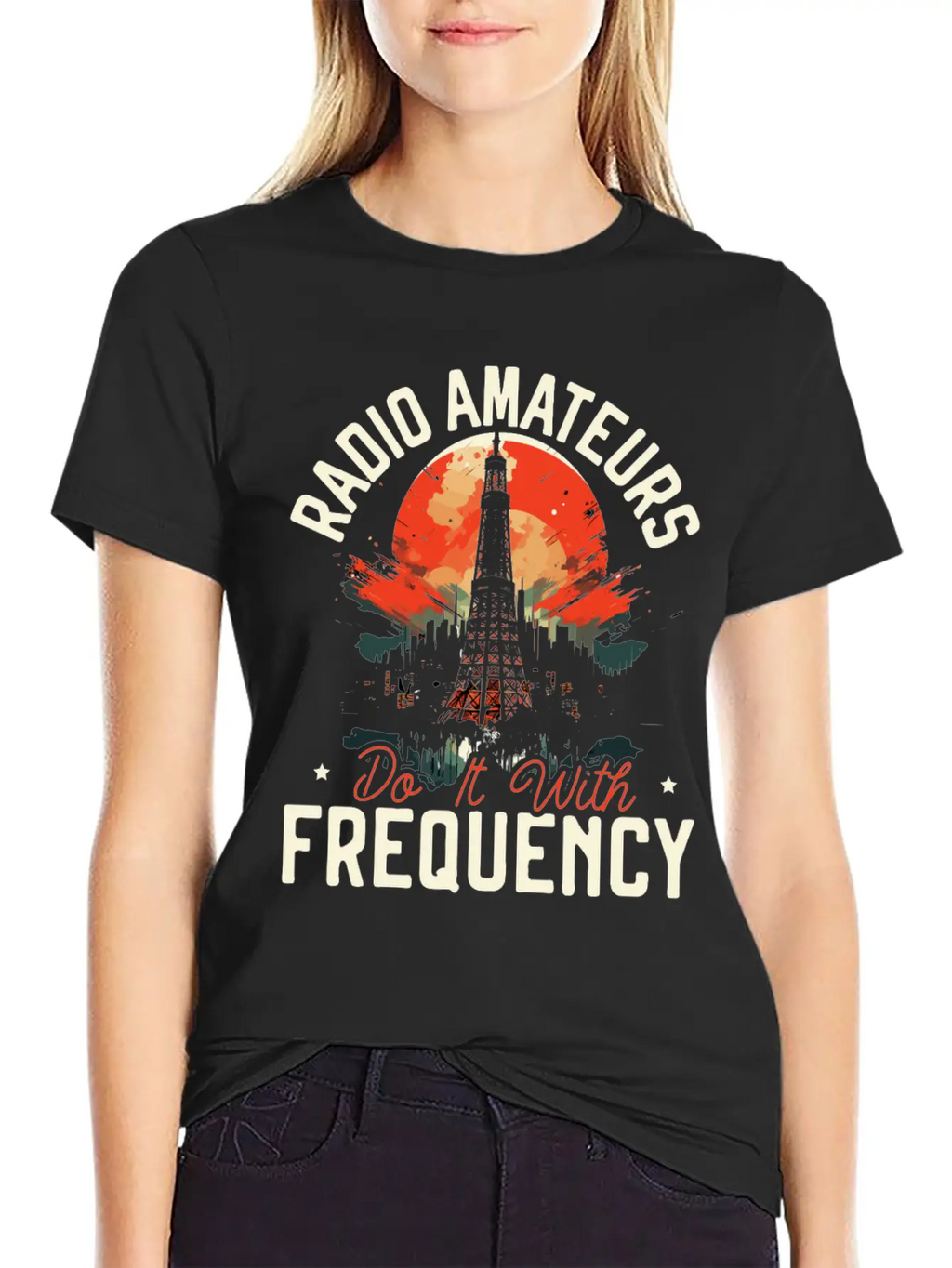 Ham Radio Operator Morse Code Radioactivity Basic Graphic T-Shirt – Daily Comfort In Soft Cotton