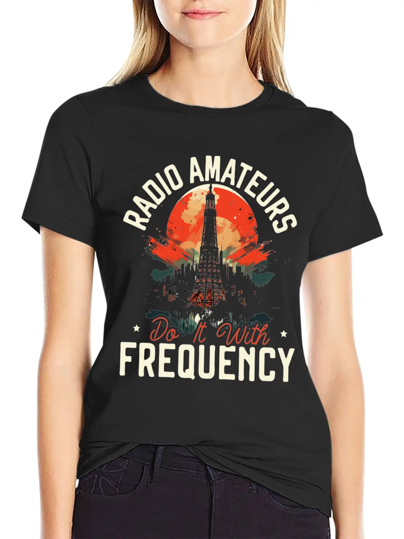 Ham Radio Operator Morse Code Radioactivity Basic Graphic T-Shirt – Daily Comfort In Soft Cotton