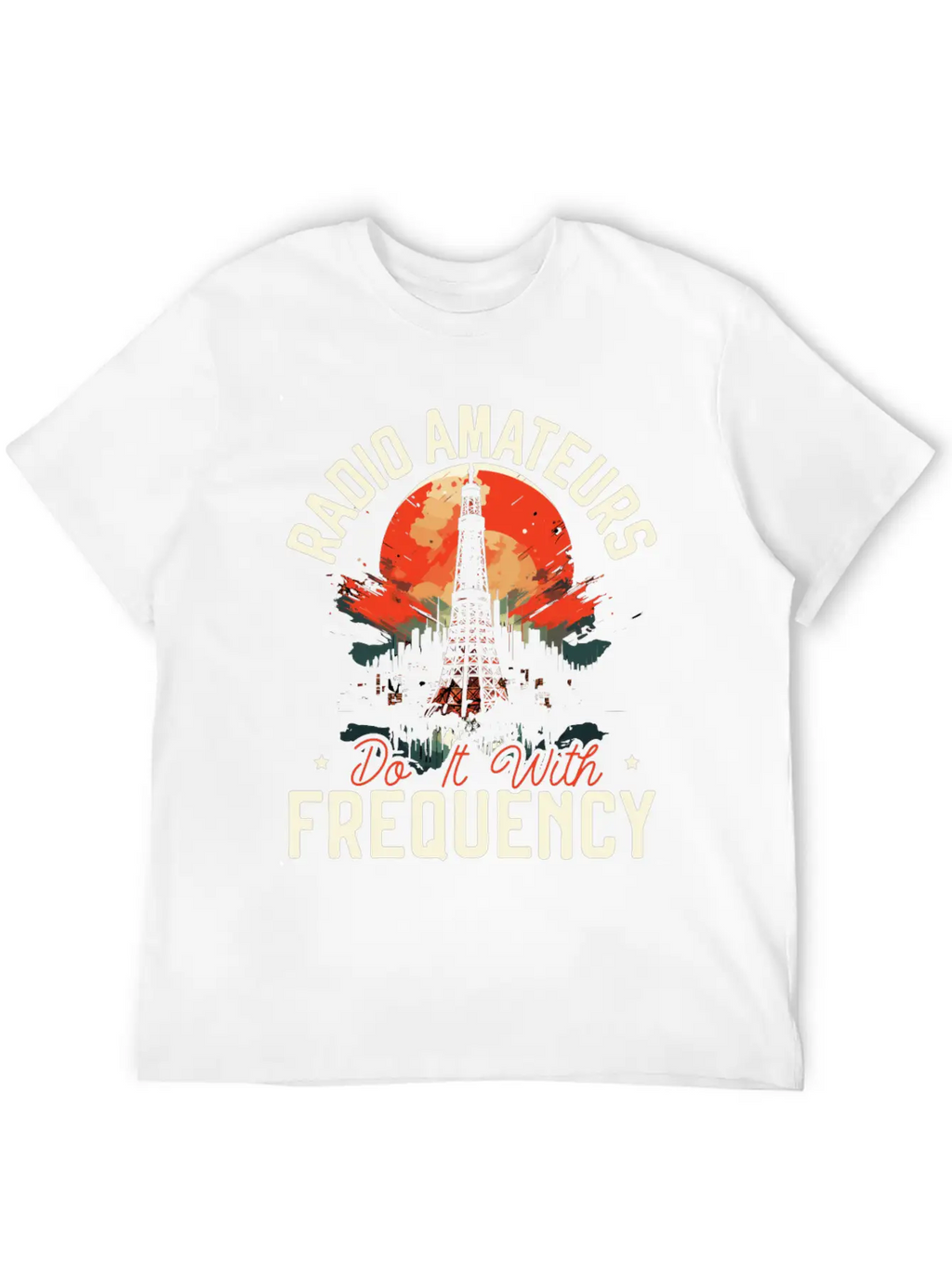 Ham Radio Operator Morse Code Radioactivity Basic Graphic T-Shirt – Daily Comfort In Soft Cotton