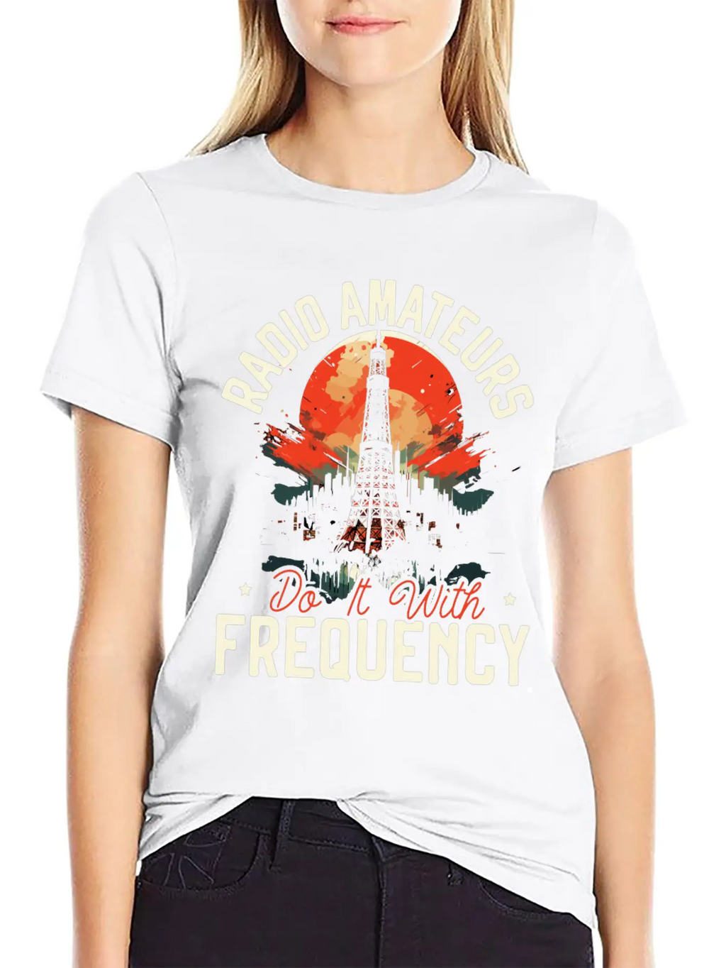 Ham Radio Operator Morse Code Radioactivity Basic Graphic T-Shirt – Daily Comfort In Soft Cotton