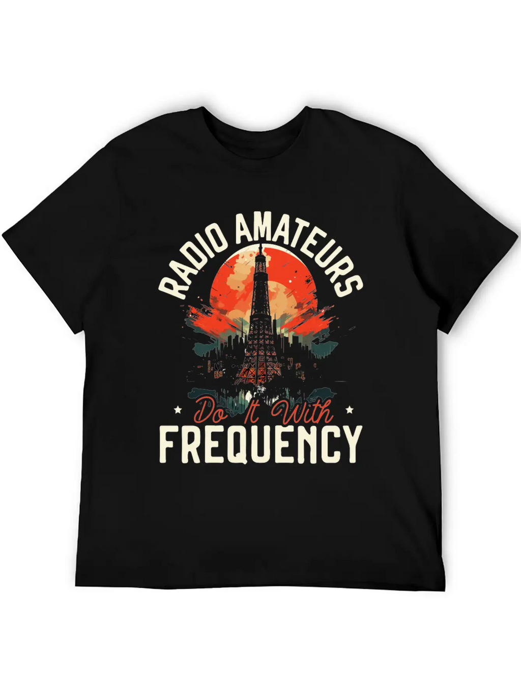 Ham Radio Operator Morse Code Radioactivity Basic Graphic T-Shirt – Daily Comfort In Soft Cotton
